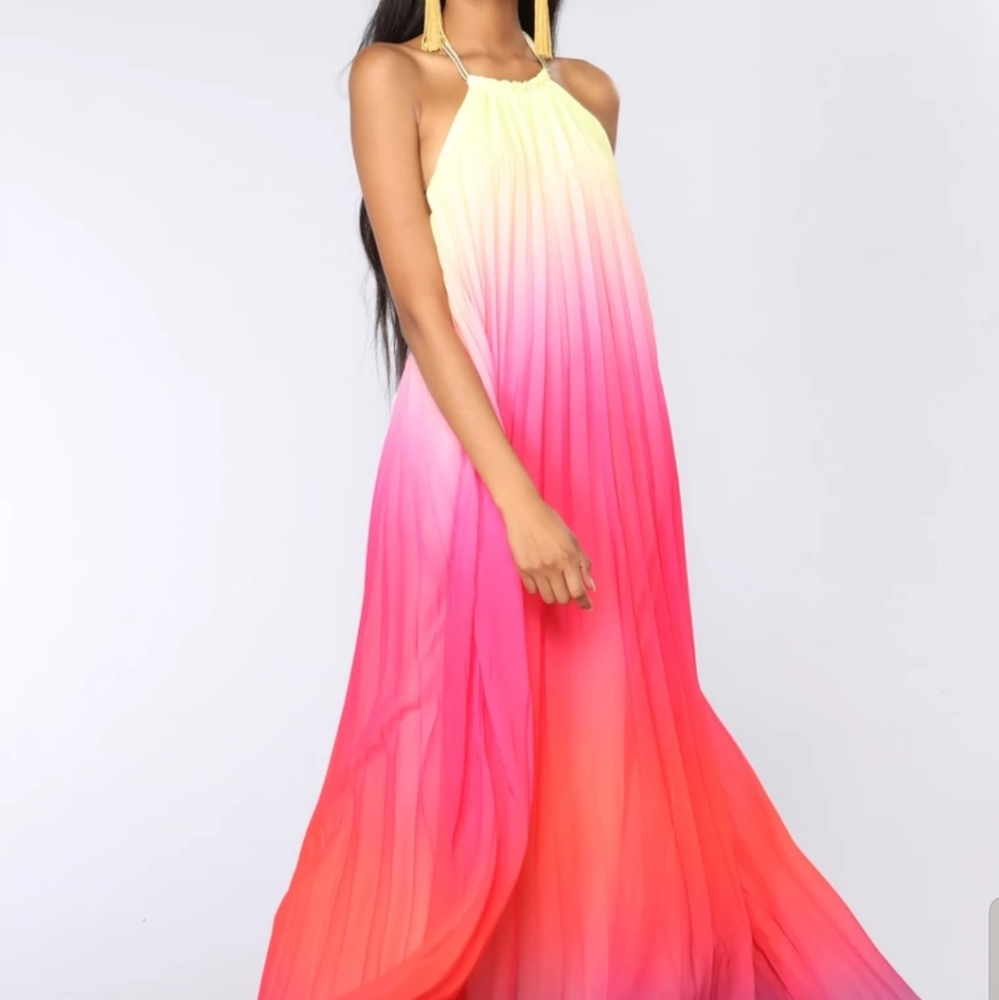 Ombre dress